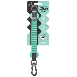 M-Pets Pull Power Köpekler İçin Şok Emici Ara Tasma Yeşil 25 Cm - M-Pets