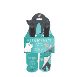 M-Pets Purrfect Kedi ve Köpek Tüy Toplama Rulosu 2x100 Yaprak - 1