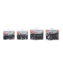 M-Pets Rainy Day Köpek Ayakkabısı Siyah Medium 4,5x3,4 Cm - 2