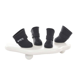 M-Pets Rainy Day Köpek Ayakkabısı Siyah XLarge 5,5x4,2 Cm - M-Pets