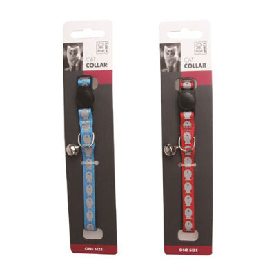 M-Pets Reflektölü Zilli Kedi Boyun Tasması - 1