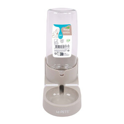 M-Pets Refresh Hazneli Kedi ve Köpek Su Kabı Bej 850 Ml - M-Pets