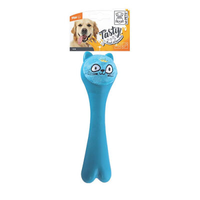 M-Pets Rob Ödül Hazneli Köpek Oyuncağı Mavi 23,5x6,5x6,5 Cm - 1
