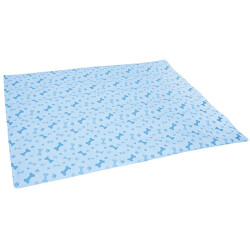 M-Pets Serinletici Köpek Yatağı L-XL Mavi 60x90 Cm - 2
