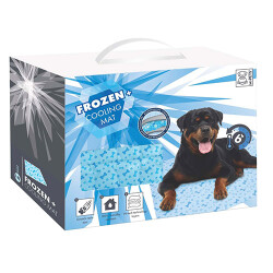 M-Pets Serinletici Köpek Yatağı L-XL Mavi 60x90 Cm - M-Pets