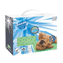 M-Pets Serinletici Köpek Yatağı Medium Yeşil 45x60 Cm - M-Pets