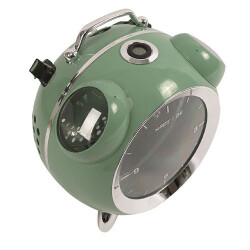 M-Pets Sixties Clock Klasik Kedi ve Küçük Irk Köpek Taşıma Çantası Yeşil 40x44x26 Cm - M-Pets