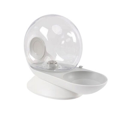M-Pets Snail Hazneli Kedi ve Köpek Su Kabı Beyaz 2800 Ml - 2