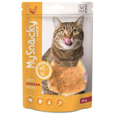M-Pets Soft Tavuklu Kedi Ödül Maması 80 Gr - 1