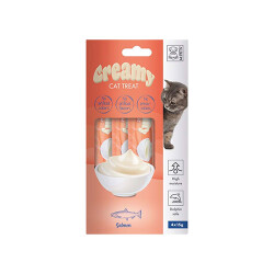 M-Pets Somonlu Krema Kedi Ödül Maması 4x15 Gr - M-Pets