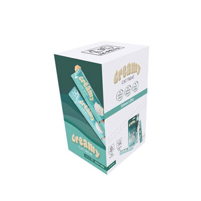 M-Pets Somonlu ve Biftekli Krema Kedi Ödül Maması 4x15 Gr - 3