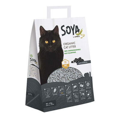 M-Pets Soya Organik Aktif Karbonlu Kedi Kumu 10 Lt - 1