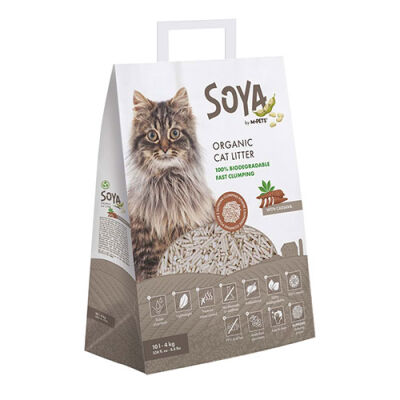 M-Pets Soya Organik Cassava Kedi Kumu 10 Lt - 1