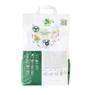 M-Pets Soya Organik Yeşil Çaylı Kedi Kumu 10 Lt - 2