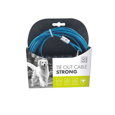 M-Pets Strong Bahçe Bağlama Halatı Mavi 6 M - 1