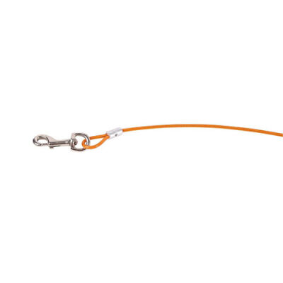 M-Pets Strong Bahçe Bağlama Halatı Turuncu 4,5 M - 3