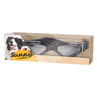 M-Pets Sunny Trailblazer Köpek Gözlüğü Siyah 15,7x7,5 Cm - 1