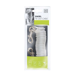 M-Pets Swirl Bahçe Bağlama Halatı 3,6 Mt - M-Pets