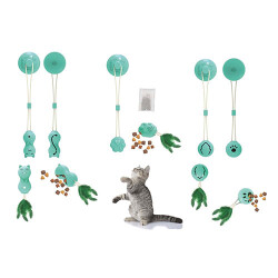 M-Pets Tempo Catnipli Ödül Hazneli Kedi Oyuncağı 11,5x10,5x4 Cm - 3