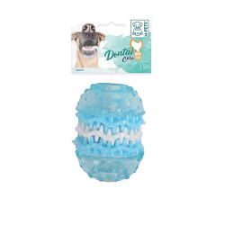 M-Pets Termoplastik Kauçuk Dental Köpek Diş Kaşıma Oyuncağı Medium 5,5x5,5x11,5 Cm - M-Pets