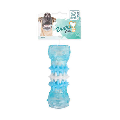 M-Pets Termoplastik Kauçuk Dental Köpek Diş Kaşıma Oyuncağı Small 4x4x10 Cm - 1