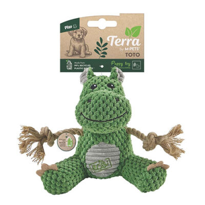 M-Pets Terra Eco Toto Yavru Köpek Oyuncağı 17 Cm - 1