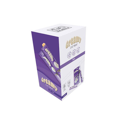 M-Pets Ton Balıklı Krema Kedi Ödül Maması 4x15 Gr - 3