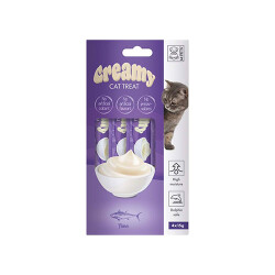 M-Pets Ton Balıklı Krema Kedi Ödül Maması 4x15 Gr - M-Pets