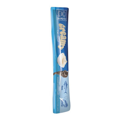 M-Pets Ton Balıklı ve Karidesli Krema Kedi Ödül Maması 4x15 Gr - 2