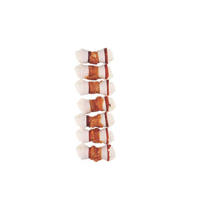 M-Pets Trusty Extra Sığır Etli Düğümlü Kemik Köpek Ödülü 7'li 140 Gr 7,7 Cm - 2