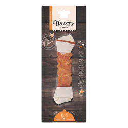 M-Pets Trusty Extra Tavuklu Düğümlü Kemik Köpek Ödülü 100 Gr 20,3 Cm - M-Pets