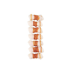 M-Pets Trusty Extra Tavuklu Düğümlü Kemik Köpek Ödülü 7'li 105 Gr 6,4 Cm - 2