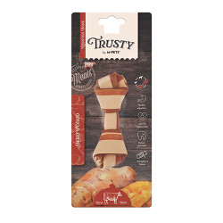 M-Pets Trusty Sığır Etli Tatlı Patatesli Kemik Köpek Ödülü 50 Gr 12,7 Cm - M-Pets