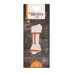 M-Pets Trusty Tavuklu Düğümlü Kemik Köpek Ödülü 45 Gr 12,7 Cm - 1