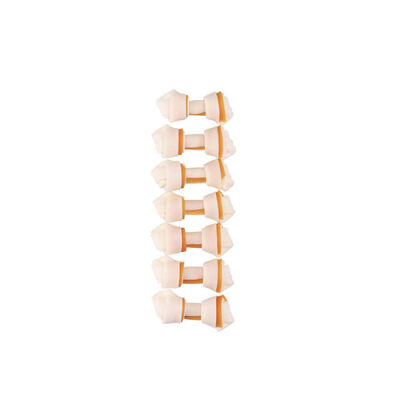 M-Pets Trusty Tavuklu Düğümlü Kemik Köpek Ödülü 7'li 140 Gr 7,7 Cm - 2