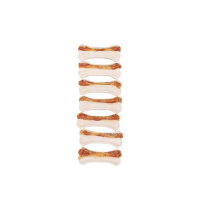 M-Pets Trusty Tavuklu Presli Kemik Köpek Ödülü 7'li 140 Gr 7,7 Cm - 2