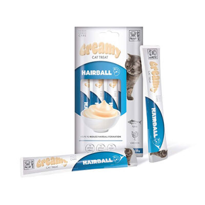 M-Pets Tüy Yumağı Önleyici Krema Kedi Ödül Maması 4x15 Gr - 2