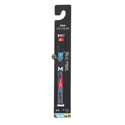 M-Pets Urban Style Dna Kedi Boyun Tasması 20-30 Cm - M-Pets