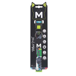 M-Pets Urban Style Dna Köpek Boyun Tasması Large 38,1x66 Cm - M-Pets