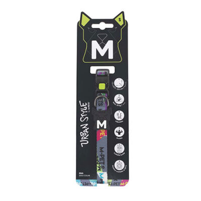 M-Pets Urban Style Dna Köpek Boyun Tasması Small 22,9x35,6 Cm - 1
