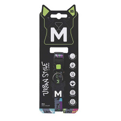M-Pets Urban Style Dna Köpek Boyun Tasması XSmall 15,2-25,4 Cm - M-Pets