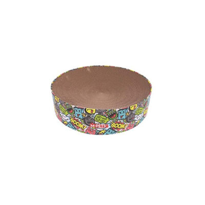 M-Pets Urban Style Freestyle Karton Tırmalama Tahtası Karışık Renkli 41x10 Cm - 2