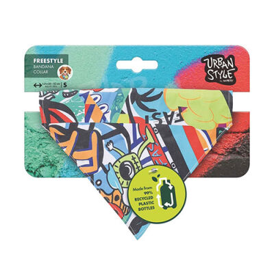 M-Pets Urban Style Freestyle Köpek Bandanası Small 13x33 Cm - 1