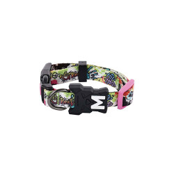 M-Pets Urban Style Graffiti Köpek Boyun Tasması Small 22,9x35,6 Cm - 3