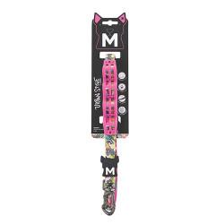 M-Pets Urban Style Graffti Köpekler İçin Şok Emici Gezdirme Kayışı Medium 2x120 Cm - M-Pets