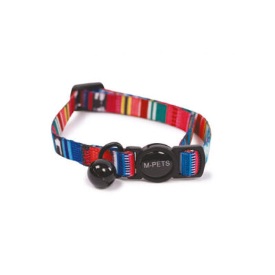 M-PETS Urban Style Jazz Stripes Kedi Boyun Tasması - 2