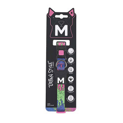 M-Pets Urban Style Lava Köpek Boyun Tasması Medium 30,5x50,8 Cm - M-Pets