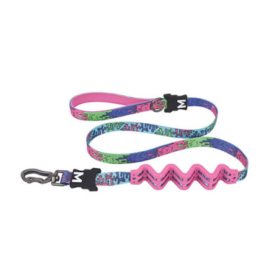 M-Pets Urban Style Lava Köpekler İçin Şok Emici Gezdirme Kayışı Medium 2x120 Cm - 2