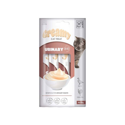 M-Pets Üriner Sistem Destekleyici Krema Kedi Ödül Maması 4x15 Gr - 1