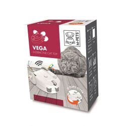 M-Pets Vega İnteraktif Kedi Oyuncağı 8,2x6x3,6 Cm - M-Pets